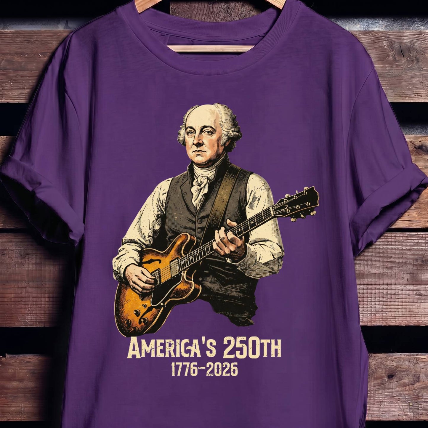 John Adams Playing Guitar America 250 - The Music Frontiers