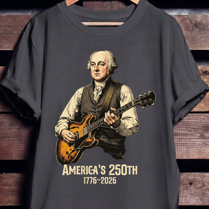 John Adams Playing Guitar America 250 - The Music Frontiers