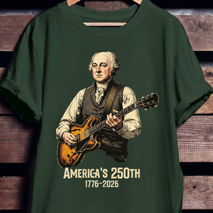 John Adams Playing Guitar America 250 - The Music Frontiers