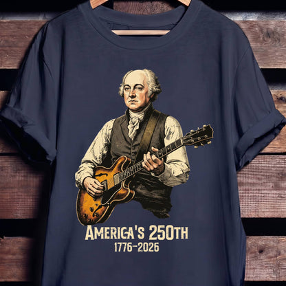 John Adams Playing Guitar America 250 - The Music Frontiers