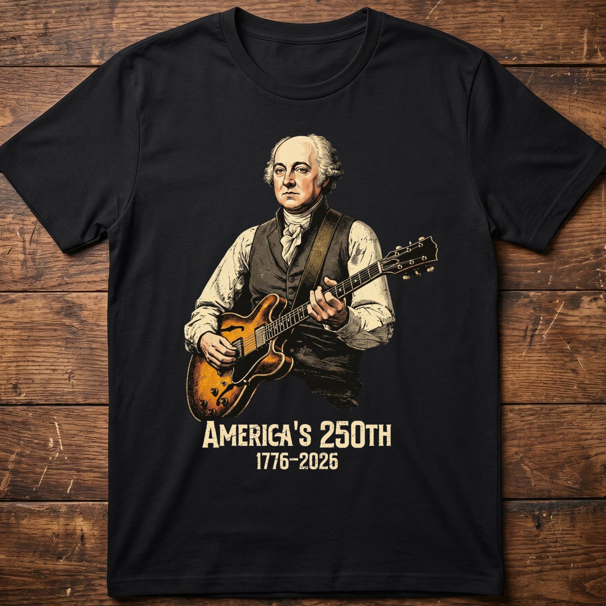 John Adams Playing Guitar America 250 - The Music Frontiers