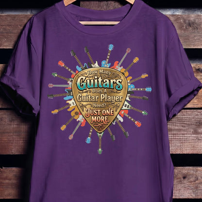 "Just One More" Guitar Pick Tee