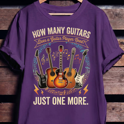 Just One More Guitarist Music Tee - The Music Frontiers