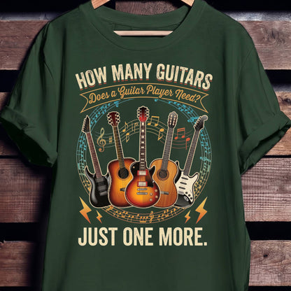 Just One More Guitarist Music Tee - The Music Frontiers