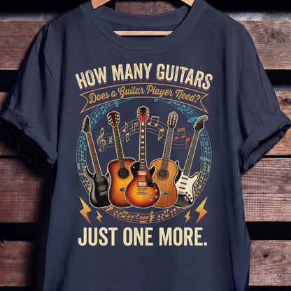 Just One More Guitarist Music Tee - The Music Frontiers