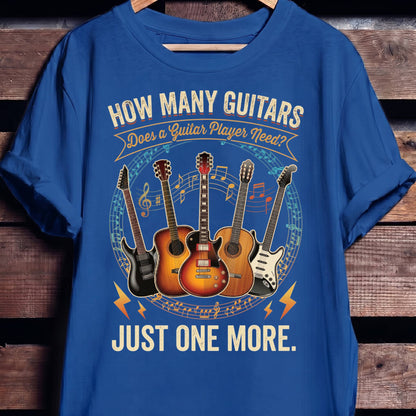 Just One More Guitarist Music Tee - The Music Frontiers