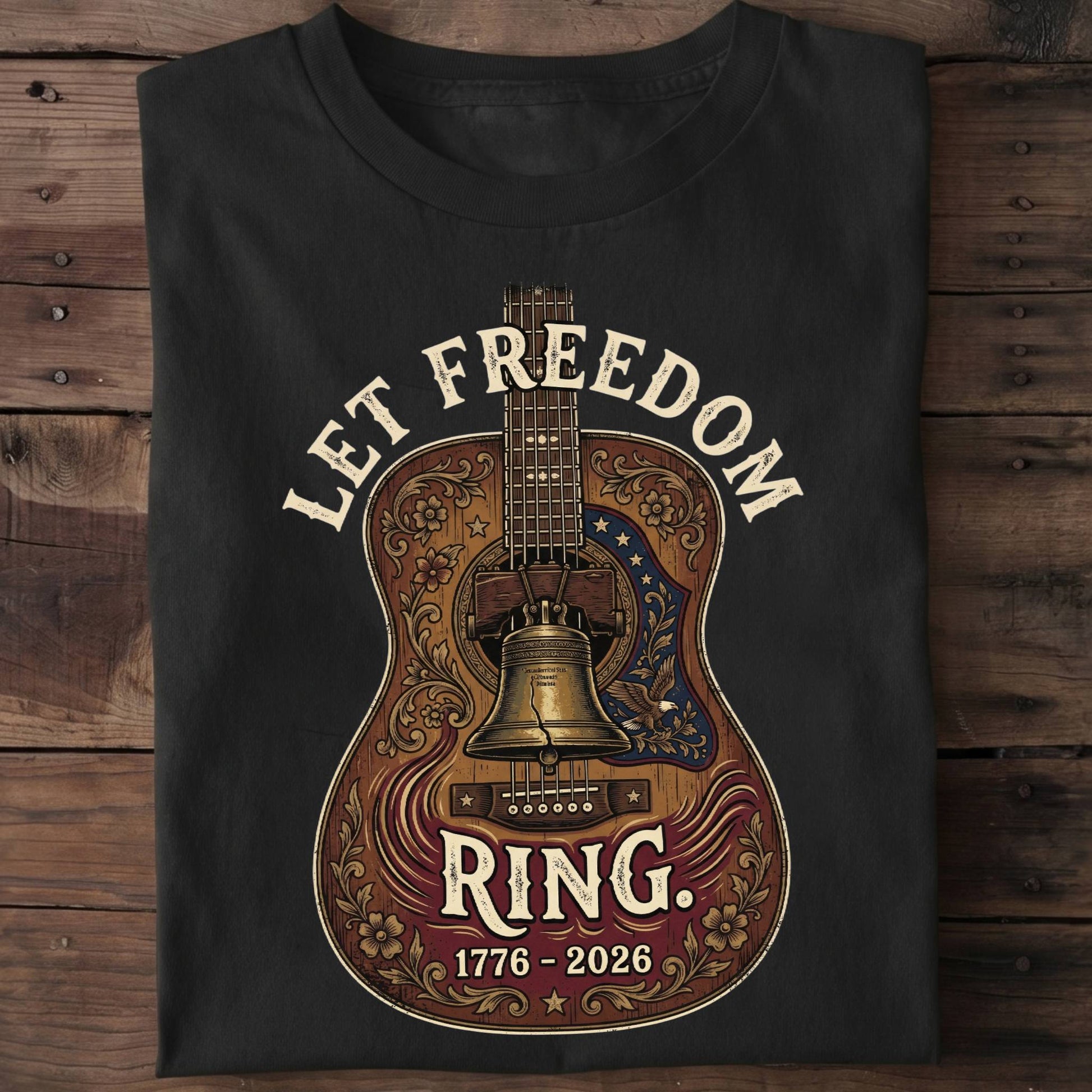 Let Freedom Ring Guitar America 250 - The Music Frontiers