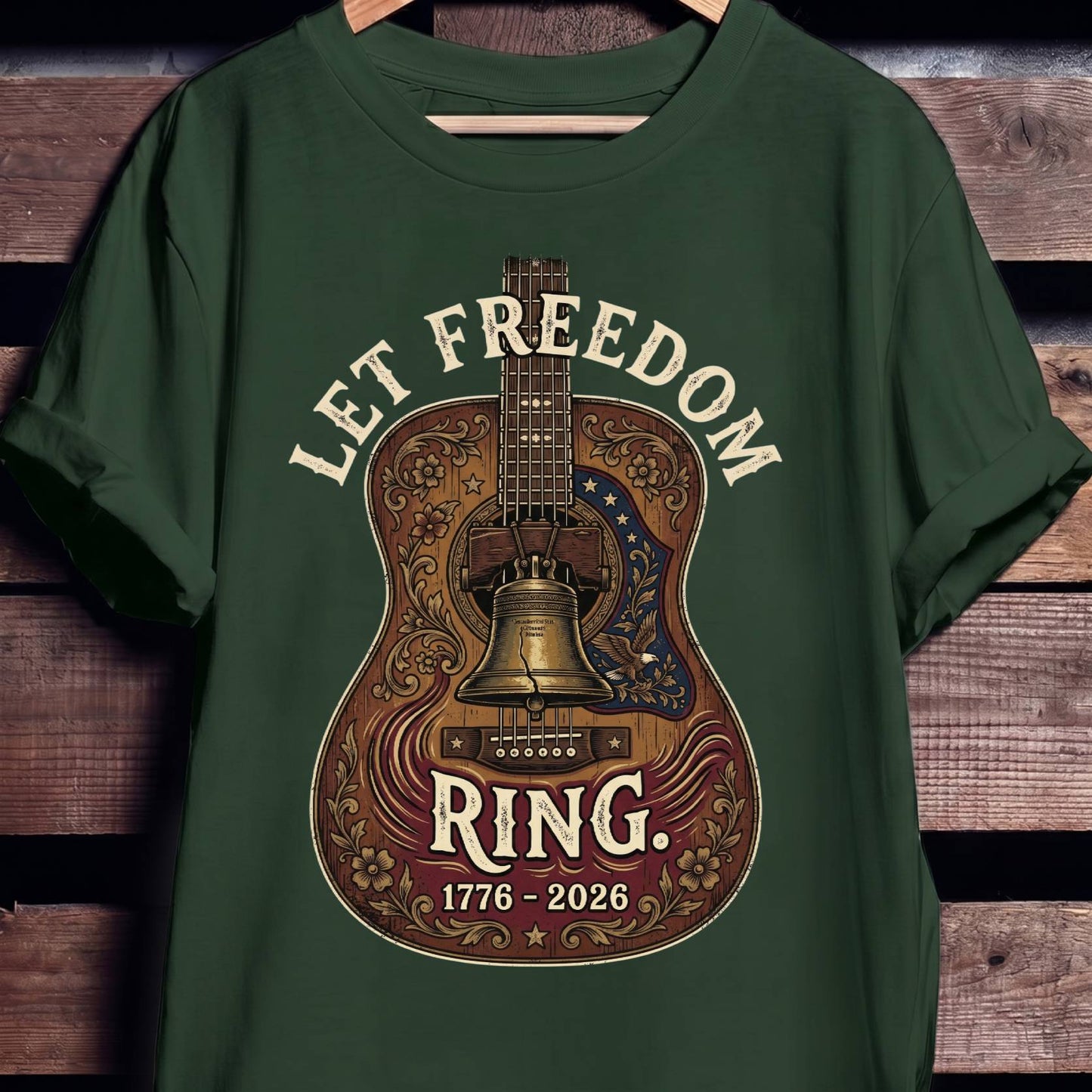 Let Freedom Ring Guitar America 250 - The Music Frontiers