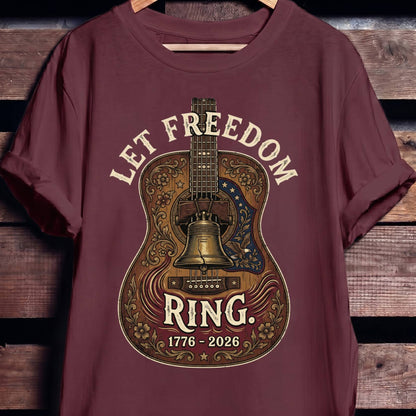 Let Freedom Ring Guitar America 250 - The Music Frontiers
