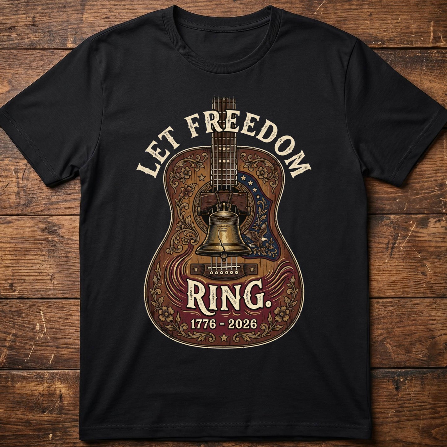 Let Freedom Ring Guitar America 250 - The Music Frontiers