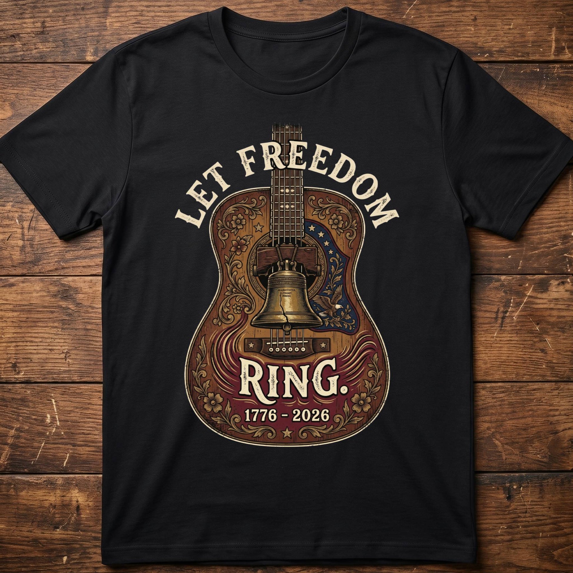 Let Freedom Ring Guitar America 250 - The Music Frontiers