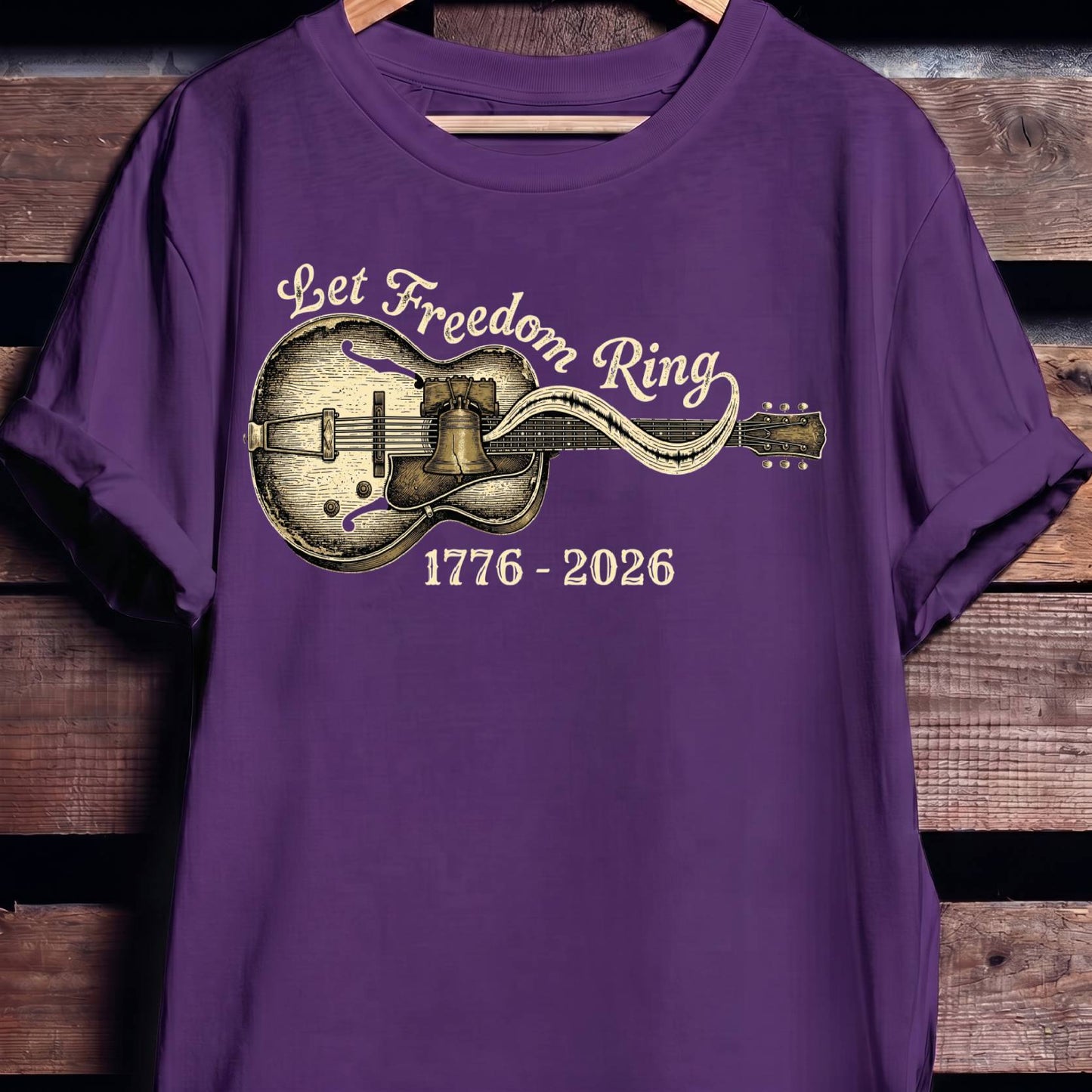 Let Freedom Ring Horizontal Guitar America 250