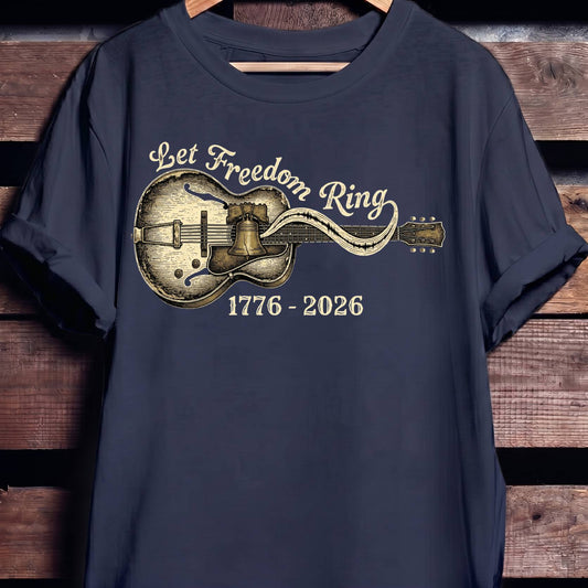 Let Freedom Ring Horizontal Guitar America 250 - The Music Frontiers