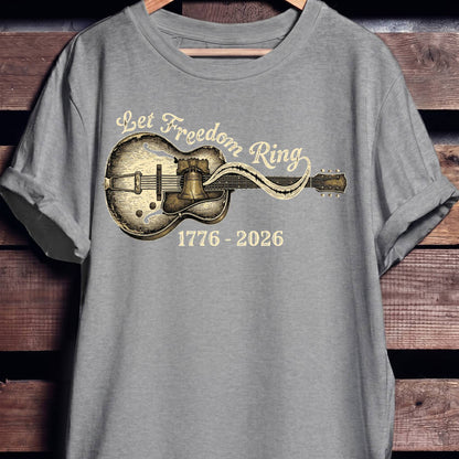 Let Freedom Ring Horizontal Guitar America 250 - The Music Frontiers