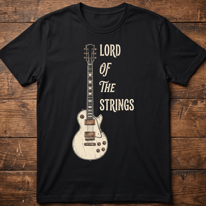 Lord Of The Strings Guitar T-shirt - The Music Frontiers