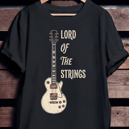 Lord Of The Strings Guitar T-shirt - The Music Frontiers