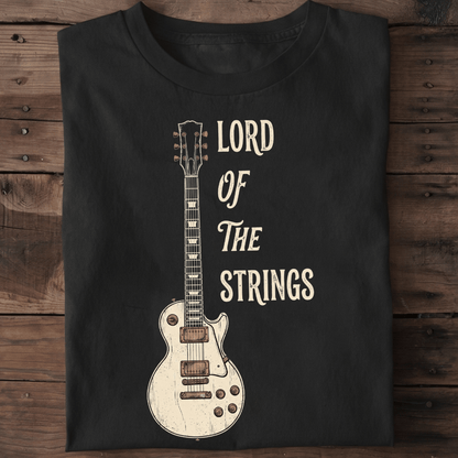 Lord Of The Strings Guitar T-shirt - The Music Frontiers