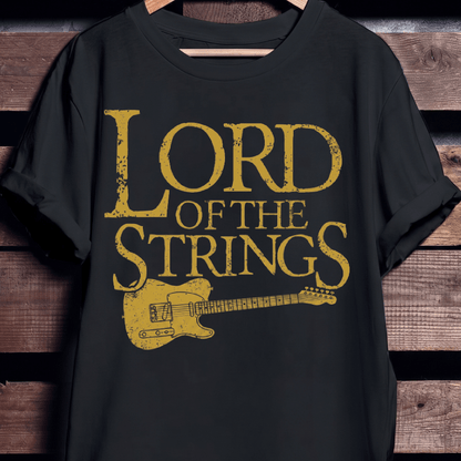 Lord Of The Strings Telecaster T-shirt - The Music Frontiers