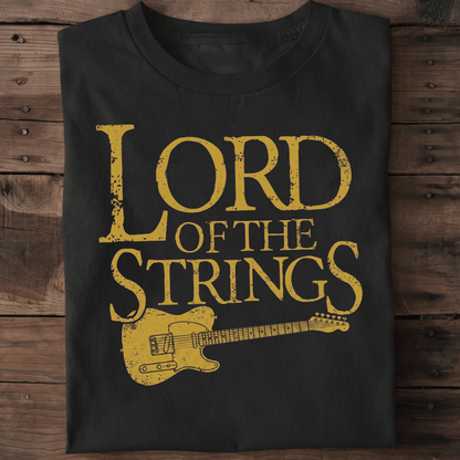 Lord Of The Strings Telecaster T-shirt - The Music Frontiers