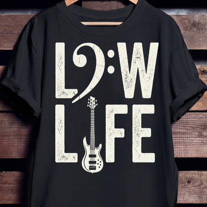 Low Frequency Bass Life Graphic Tee - Unisex Standard T-Shirt