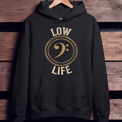 Low Life Bass Clef Tee - Unisex Standard Hoodie