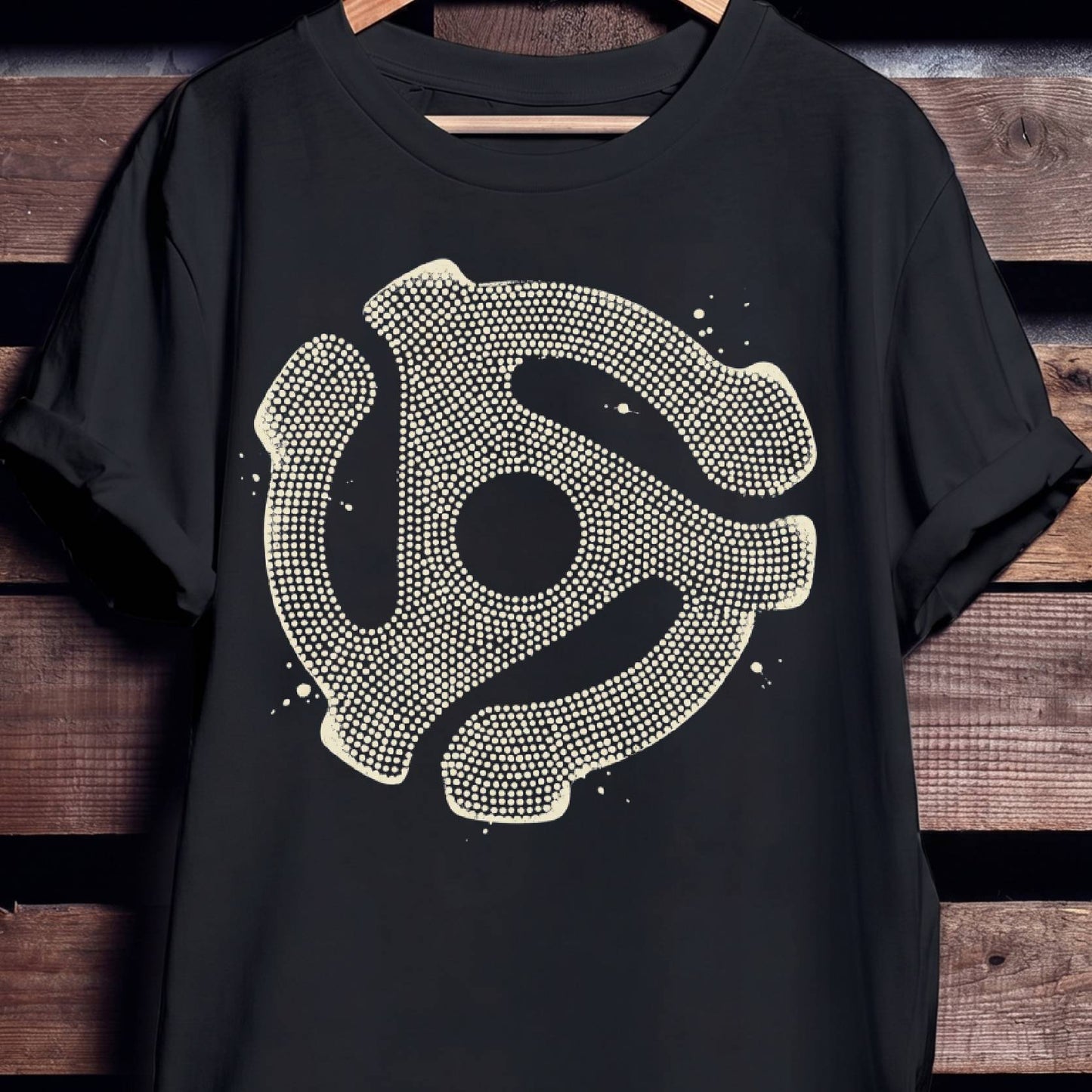 45 RPM Record Adapter Tee