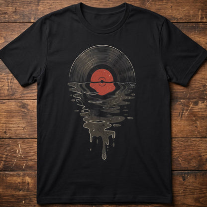 Melting Vinyl Record Tee