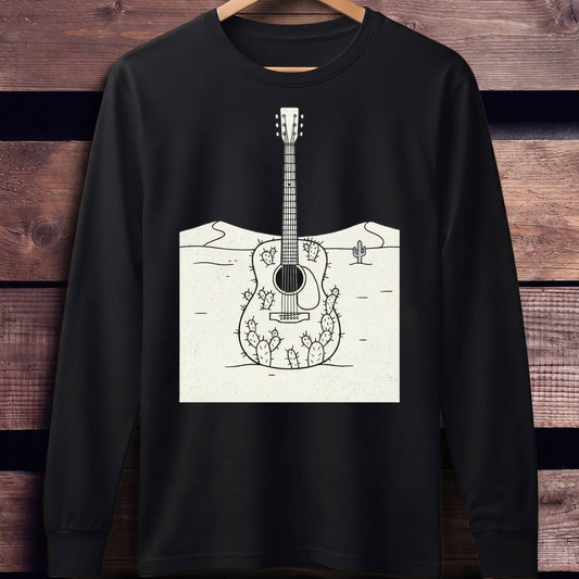 Minimalist Desert Cactus Guitar