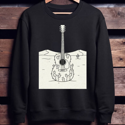 Minimalist Desert Cactus Guitar