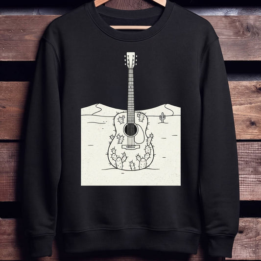 Minimalist Desert Cactus Guitar