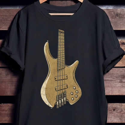 Modern Electric Bass Guitar Tee - Unisex Standard T-Shirt