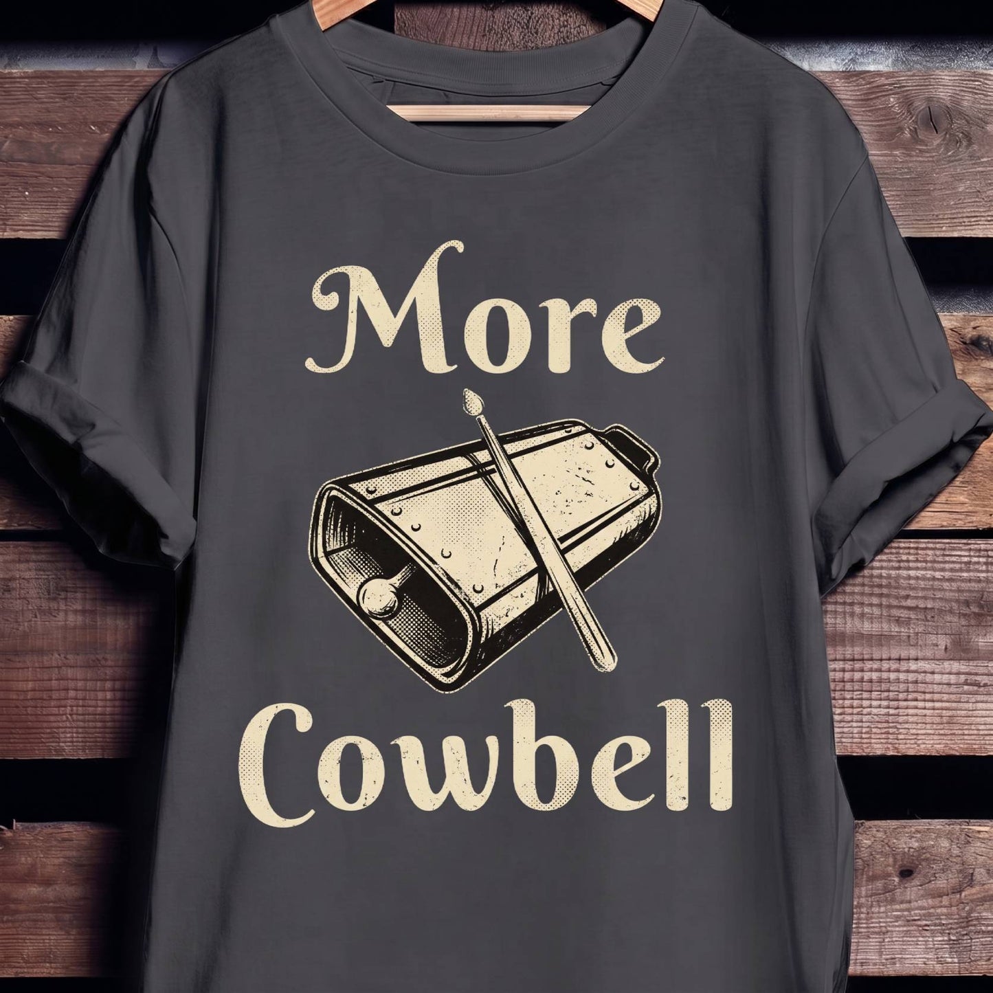 More Cowbell Music Tee