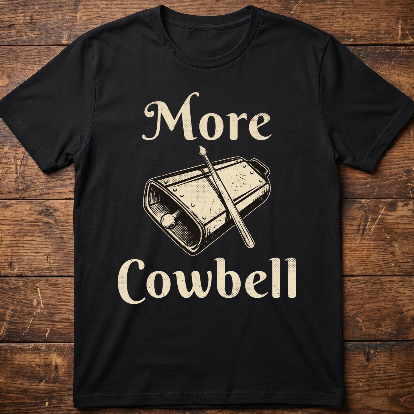 More Cowbell Music Tee