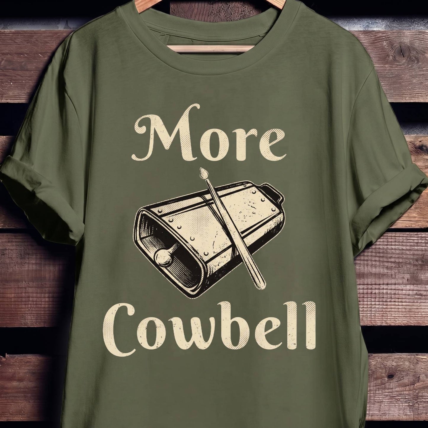 More Cowbell Music Tee