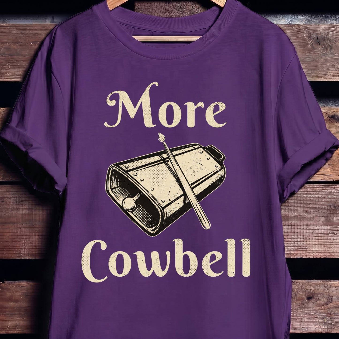 More Cowbell Music Tee