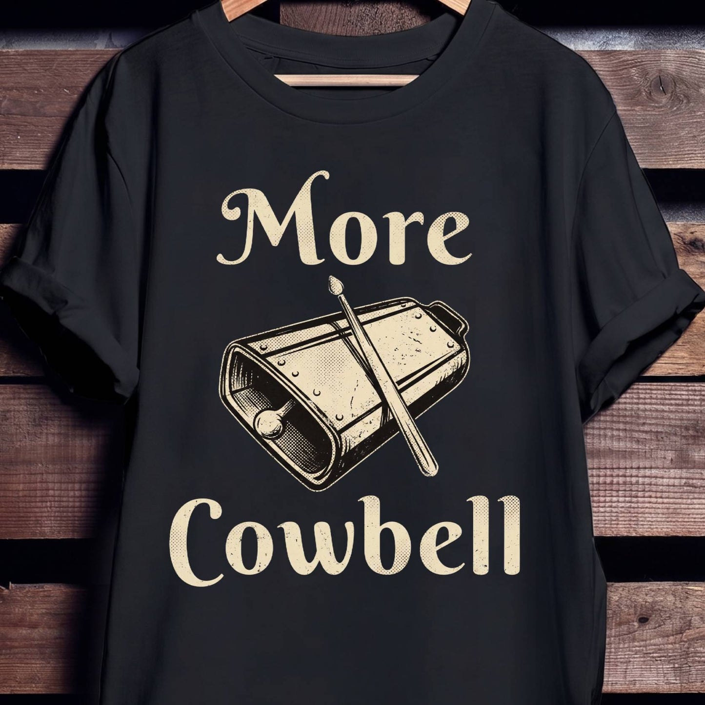 More Cowbell Music Tee