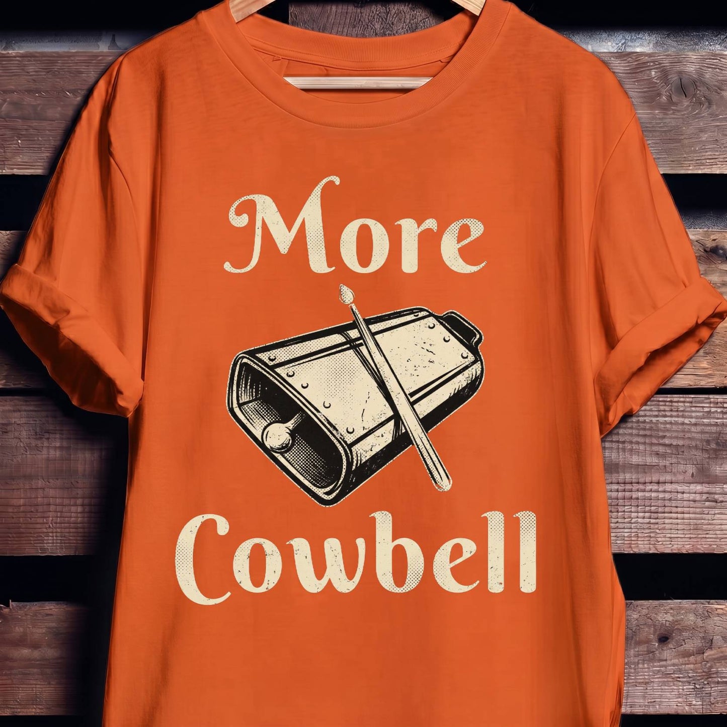 More Cowbell Music Tee