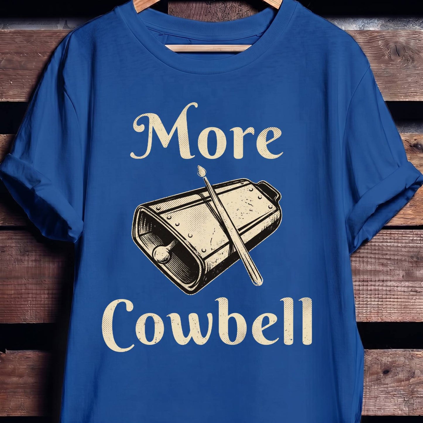 More Cowbell Music Tee
