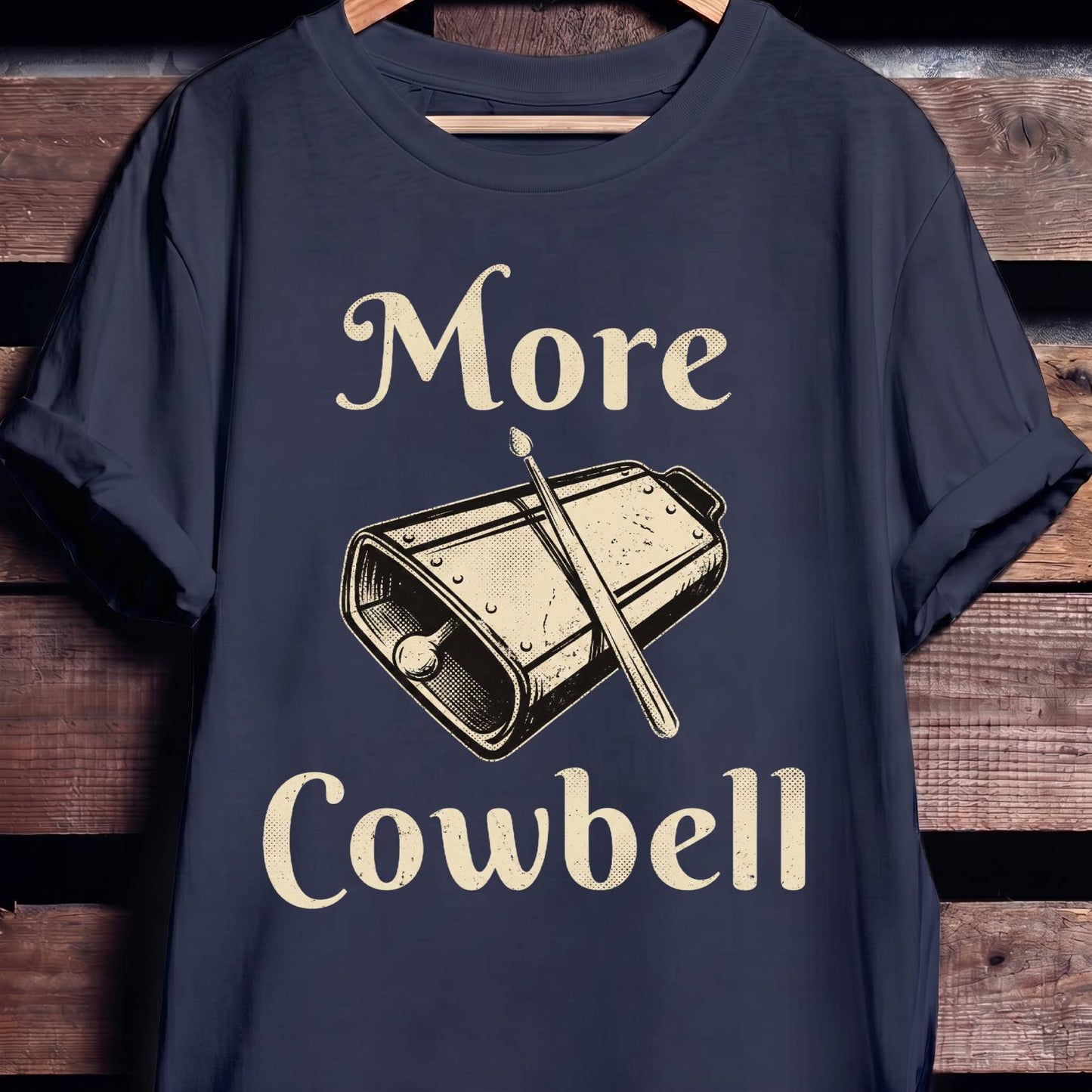 More Cowbell Music Tee