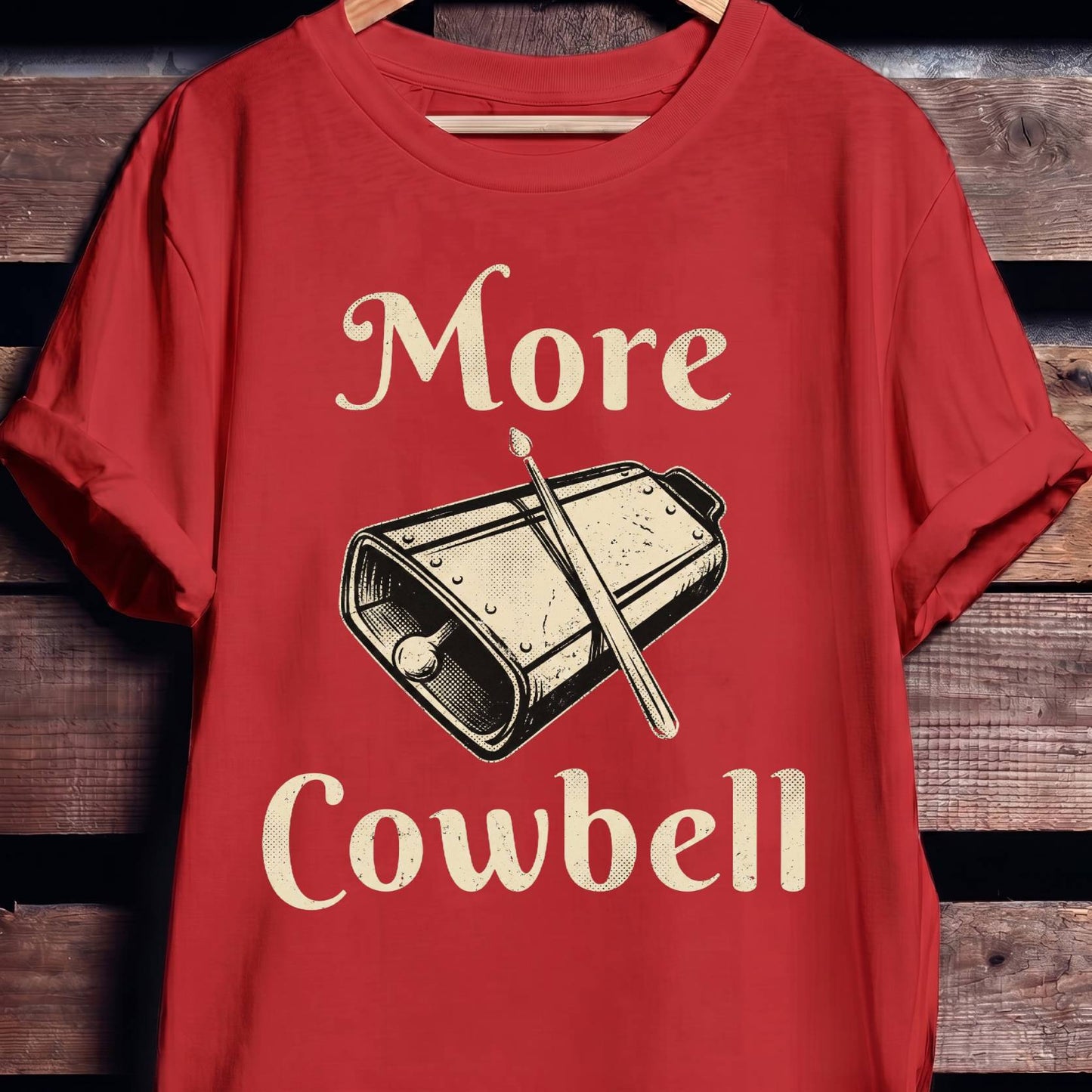 More Cowbell Music Tee
