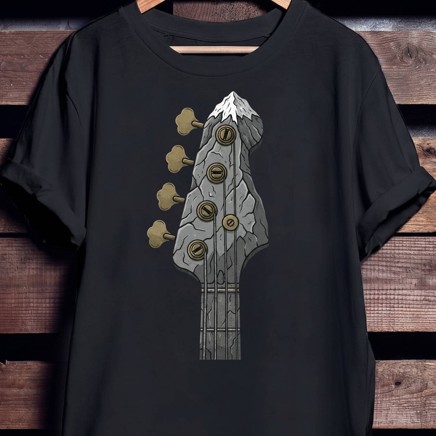 Mountain Peak Bass Headstock Tee