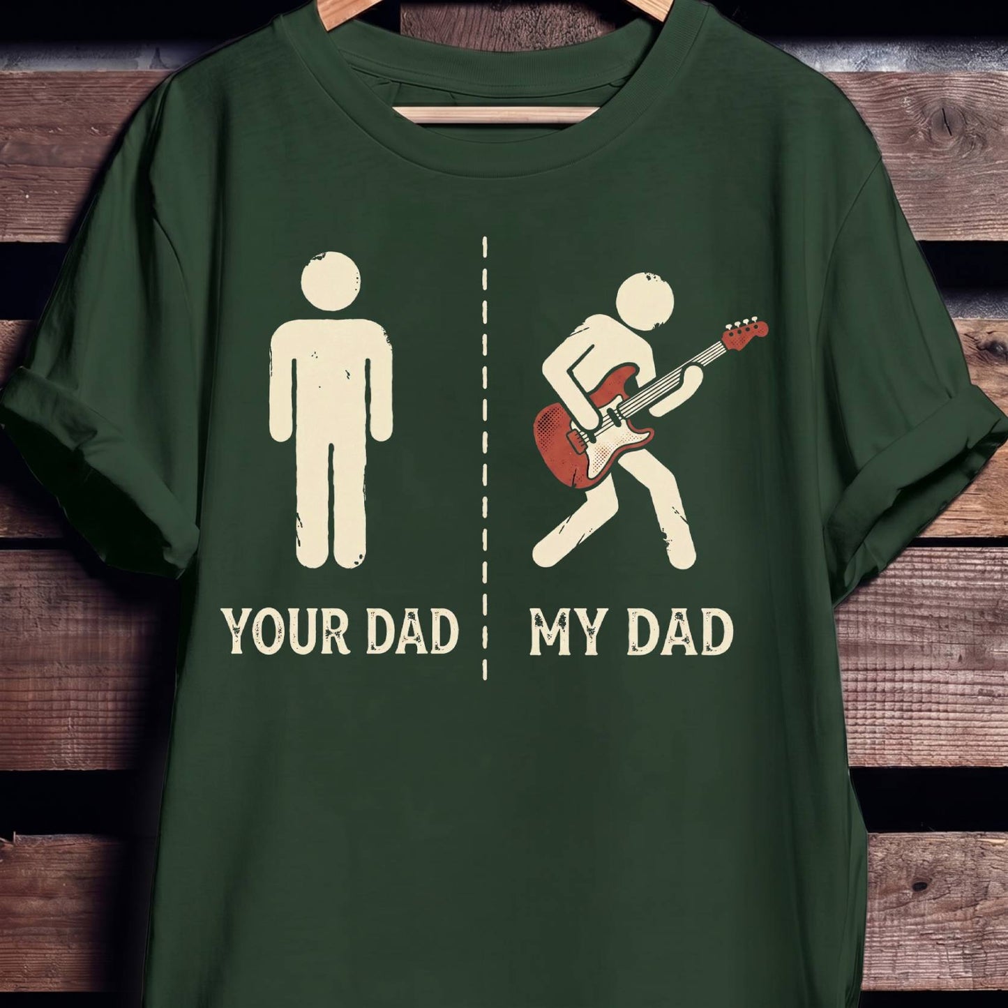 My Dad Bass Player Tee - The Music Frontiers