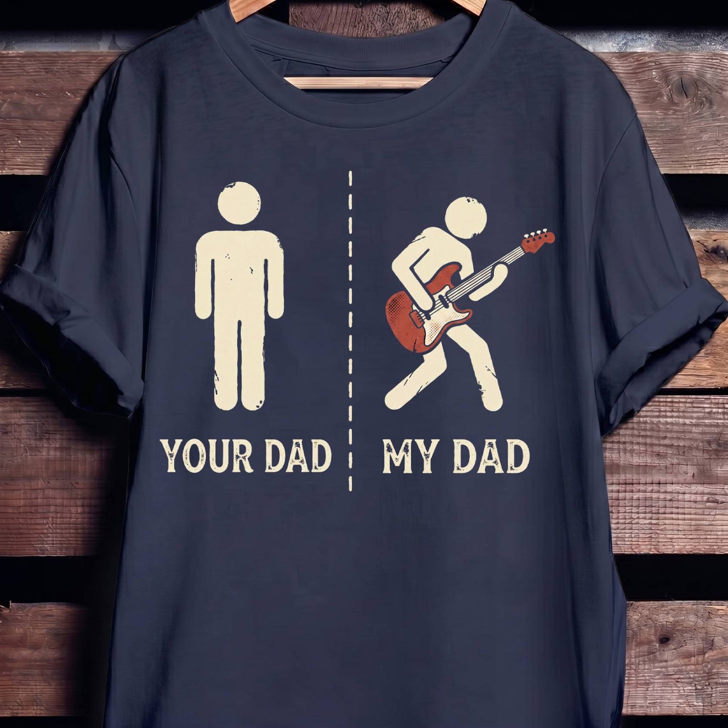 My Dad Bass Player Tee - The Music Frontiers