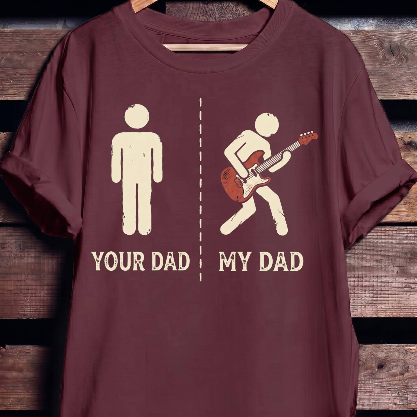 My Dad Bass Player Tee - The Music Frontiers