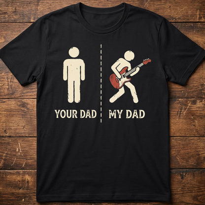 My Dad Bass Player Tee - The Music Frontiers