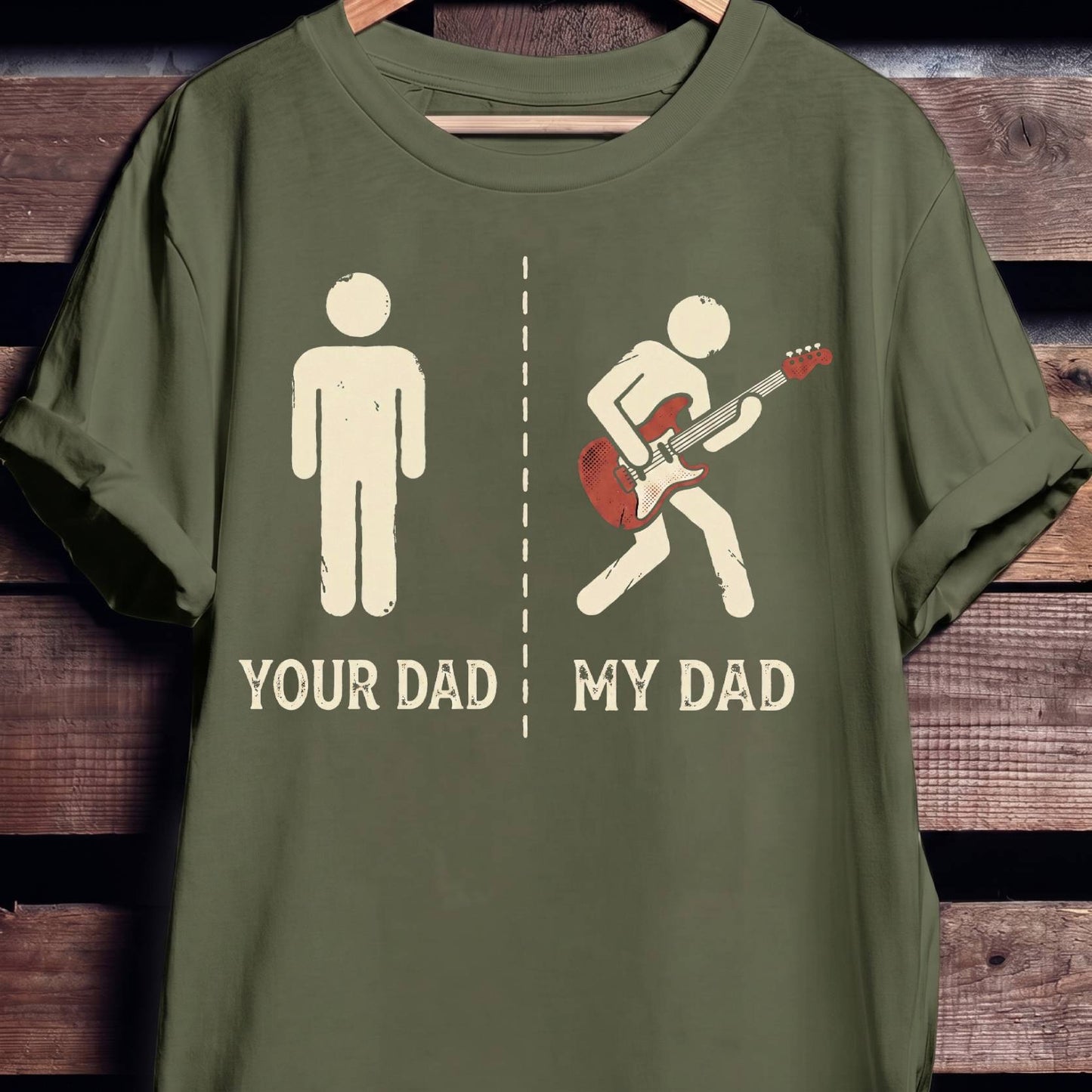 My Dad Bass Player Tee - The Music Frontiers