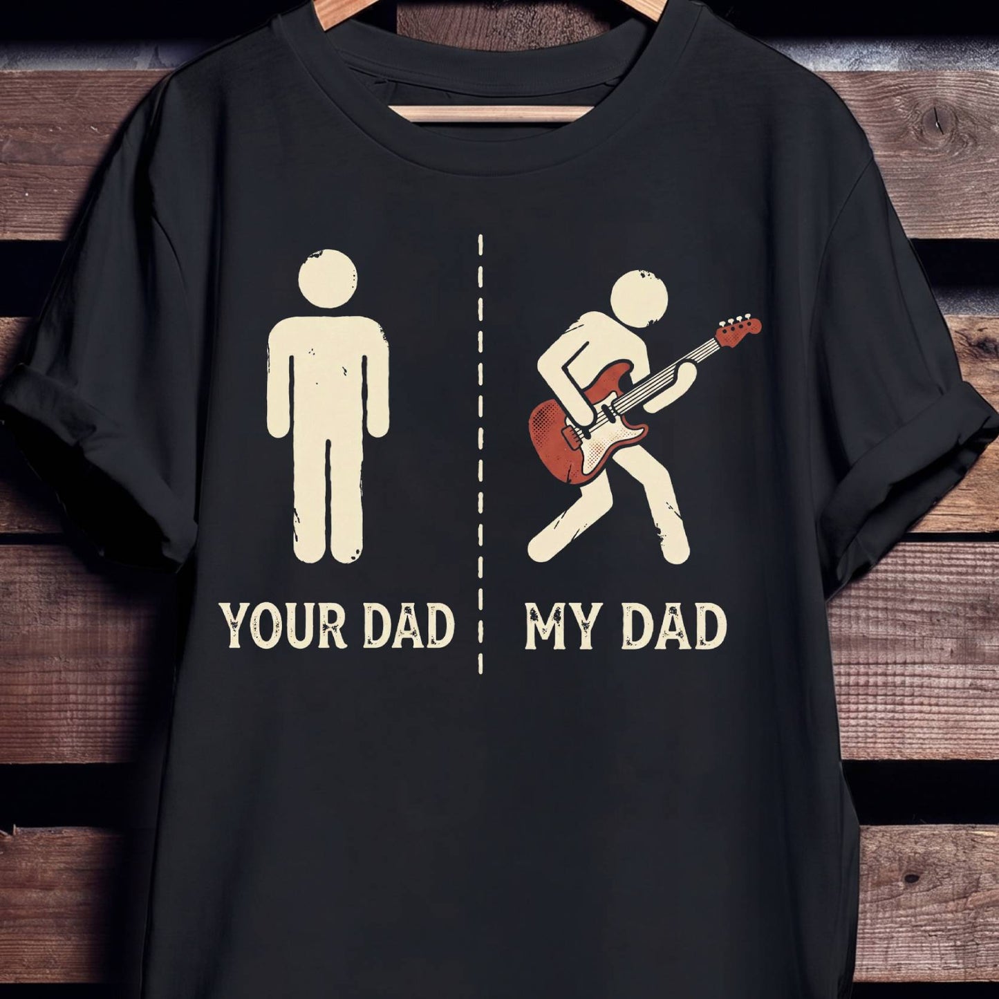 My Dad Bass Player Tee - The Music Frontiers