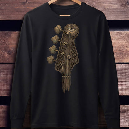Mystic Eye Bass Headstock Tee - Unisex Standard Long Sleeve