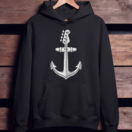 Nautical Anchor Bass Guitar