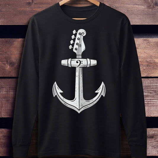 Nautical Anchor Bass Guitar